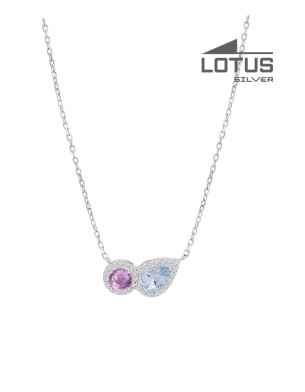 LOTUS SILVER NECKLACE